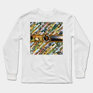 My African Adventure Wildlife Collage Long Sleeve T-Shirt